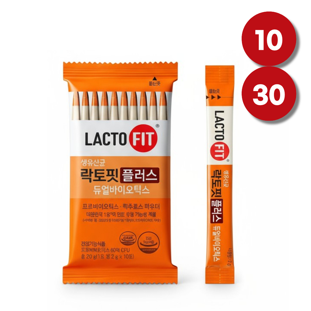 LACTO-FIT Plus Dualbiotics | โปรไบโอติกและพรีไบโอติก ภูมิคุ้มกันย่อยอาหาร