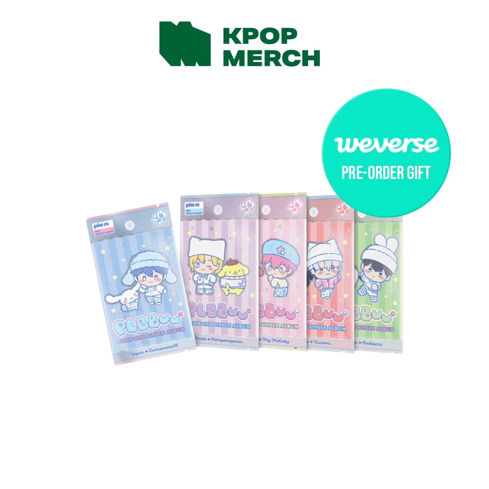 (Weverse POB) PLAVE - 2nd Single Album [ PLBBUU ] Pocaalbum ver