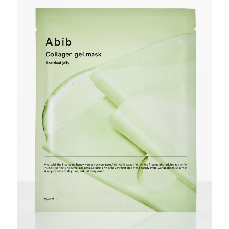 [Aib] มาส์กเจลคอลลาเจน Heartleaf jelly 35g 1ea / heartleaf, คอลลาเจนมังสวิรัติ, ผ่อนคลาย, ควบคุมรูขุ