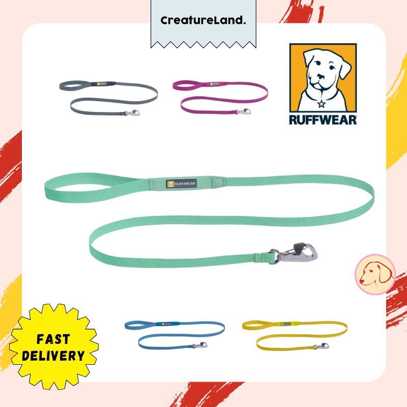 Ruffwear - สายจูงสุนัขน้ําหนักเบา Hi & Light (4 สี)