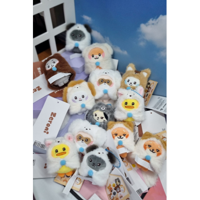 ZEROBASEONE zeroni MINI PLUSH KEYRING WONDERLAND