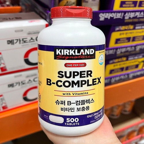 [KIRKLAND] Super B-Complex 1236mg x 500 เม็ด