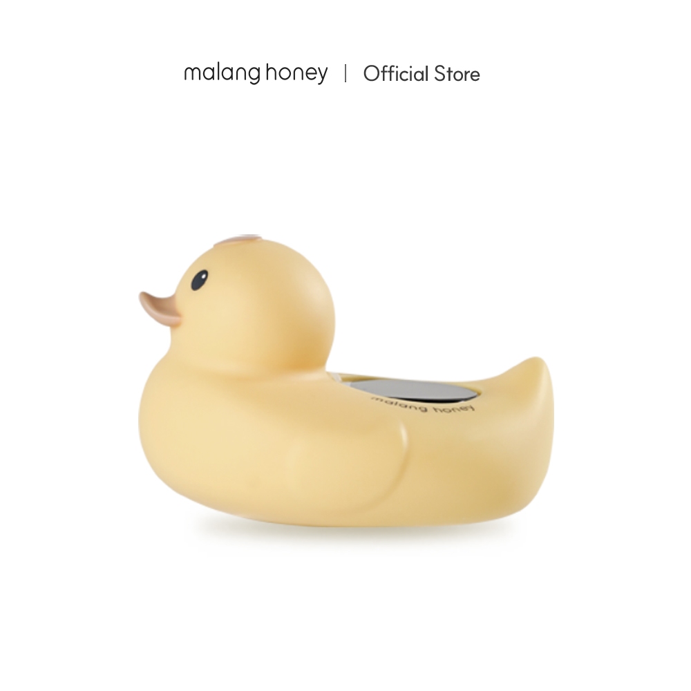 [Malang Honey] เครื่องวัดอุณหภูมิน้ำเด็ก รูปเป็ด – ใช้ง่าย เปิดอัตโนมัติภายใน 1 วินาทีเมื่อสัมผัสน้ำ ปลอดภัย เล่นได้