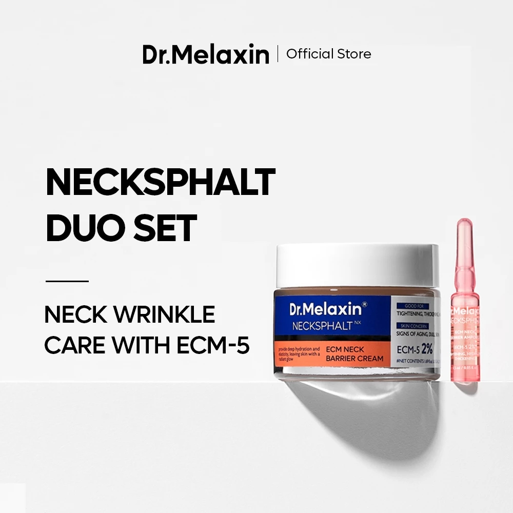 [Dr.Melaxin Official] DR.MELAXIN NECKSPHALT AMPOULE & CREAM SET