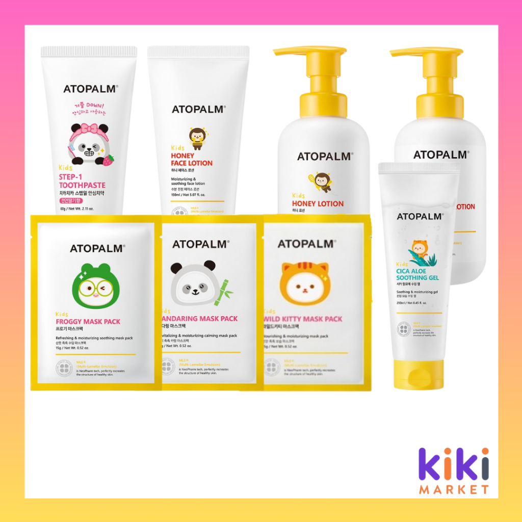 [ATOPALM] Kids Skincare & Moisture Line – กิจวัตรประจําวันที่อ่อนโยนสําหรับผิวแพ้ง่าย