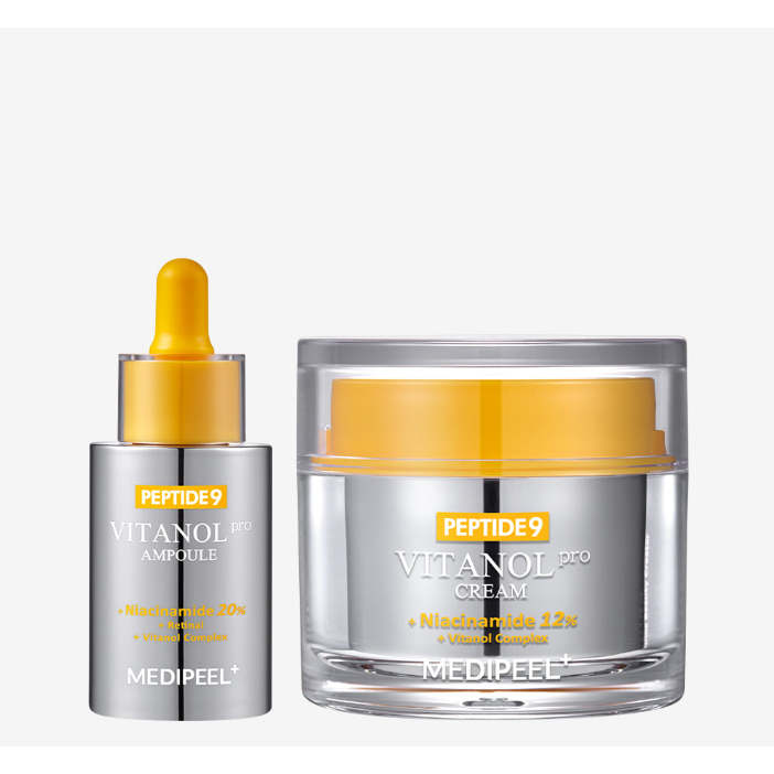 [2-Week Intensive Spot & Brightening Care] Peptide 9 Vitanol Pro Set: Ampoule Pro 30ml + Cream Pro 5