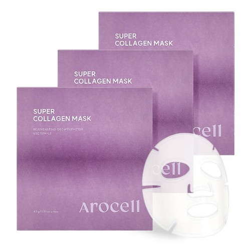 Arocell Super Collagen Mask 4p (ไม่มีกล่อง)