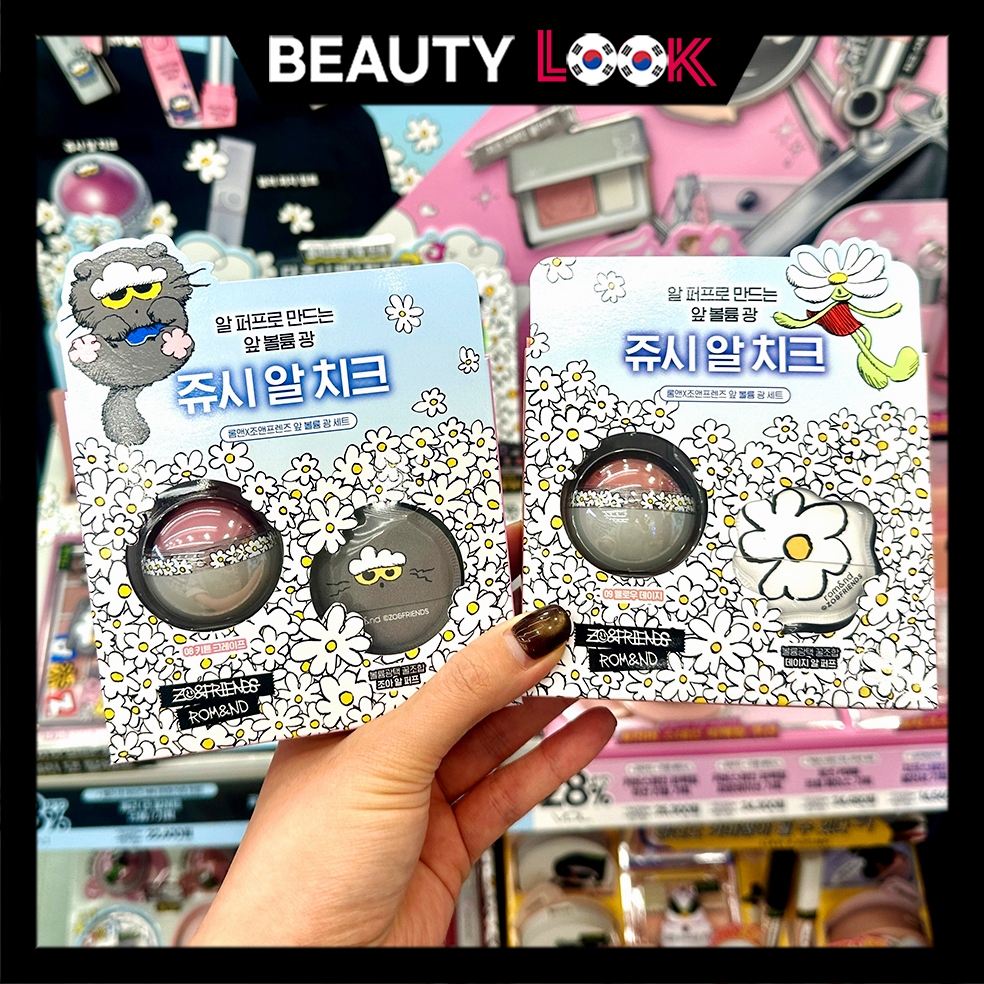 OLIVEYOUNG  select rom&nd juicy roll cheek Korea Delivery