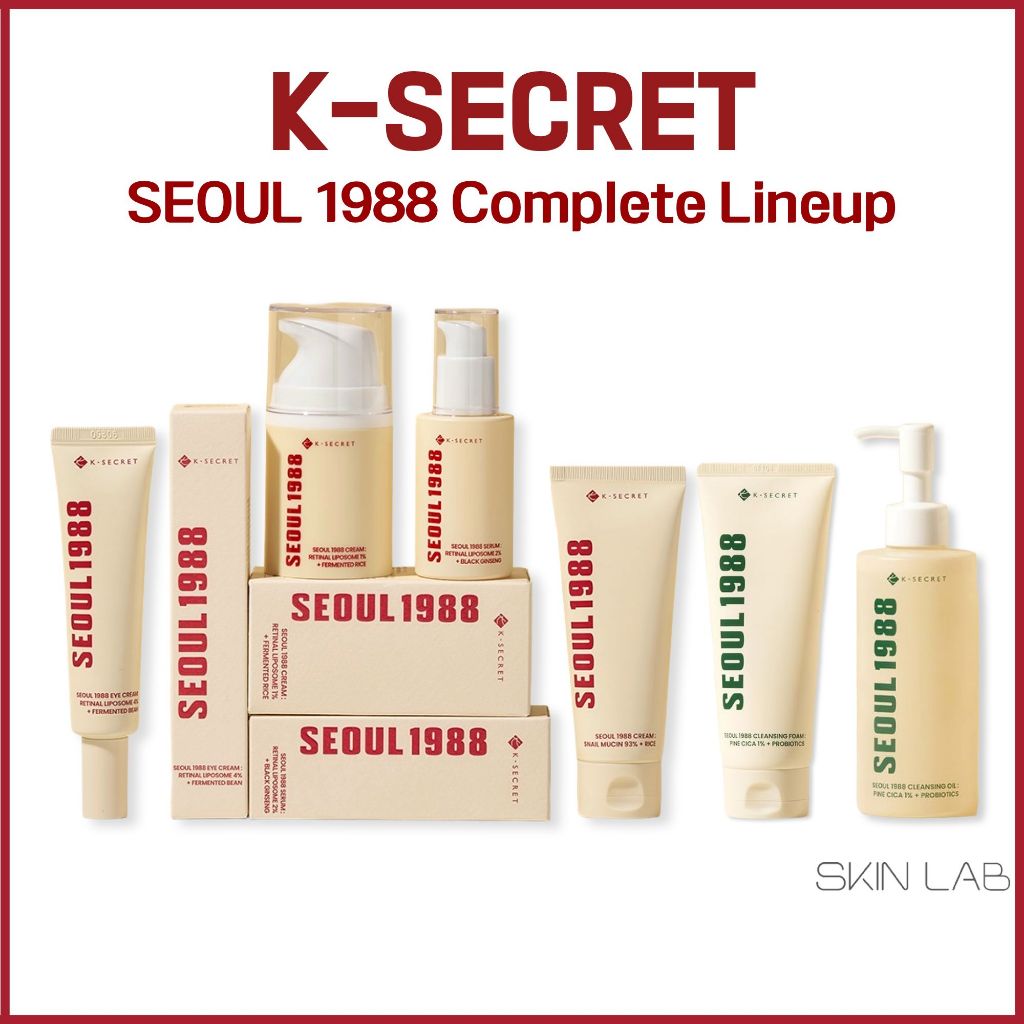[K-SECRET] SEOUL 1988 Collection – คอลเลกชันฟื้นฟู & บำรุงผิวอย่างล้ำลึก