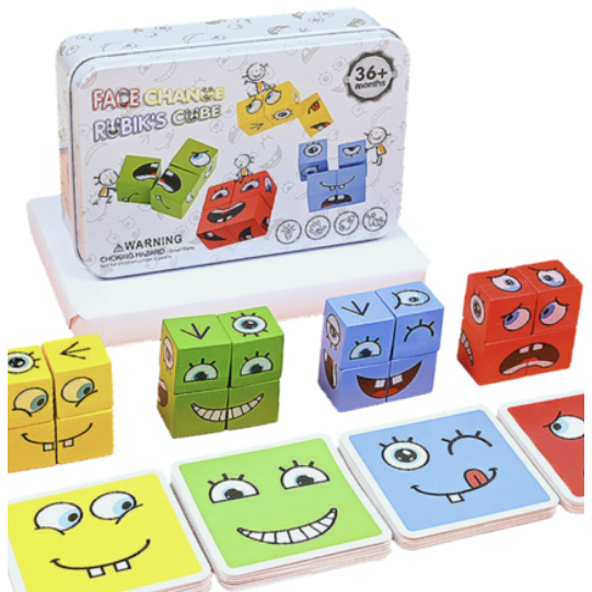 Happy Face Cube  Smart Play, Smart Mind!