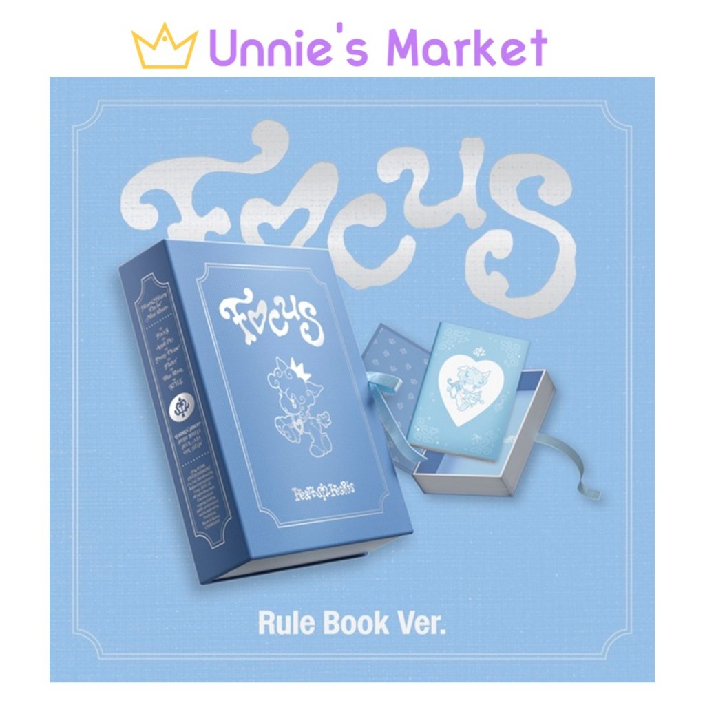 Hearts2Hearts [FOCUS] (Rule Book Ver.) / 1st Mini Album