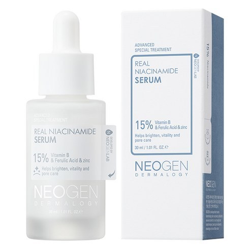 NEOGEN Real Niacinamide 15% Serum 30ml สําหรับผิวกระจ่างใสและเรียบเนียน