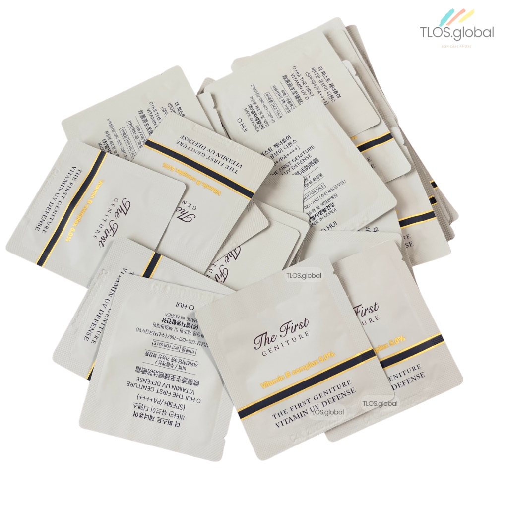 60or120packs 1ml OHUI The First Geniture Vitamin UV Defense SPF50|มอยเจอร์ไรเซอร์ล้ําลึก&ไวท์เทนนิ่ง