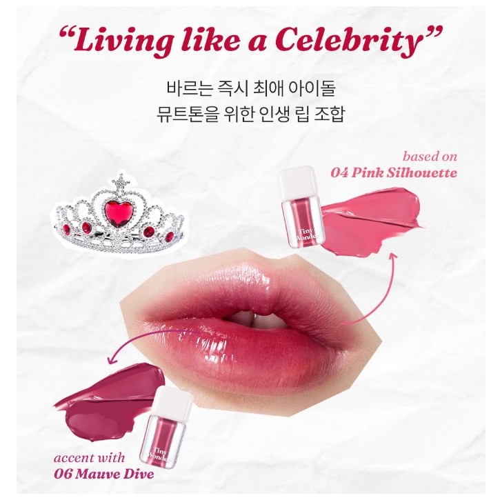 🇰🇷[TINY WONDER] Hyper Dewy Lip Tint 3.4g | ซอฟท์ ดิววี่ คัลเลอร์ | เค-บิวตี้ของแท้ - รูปที่ 5