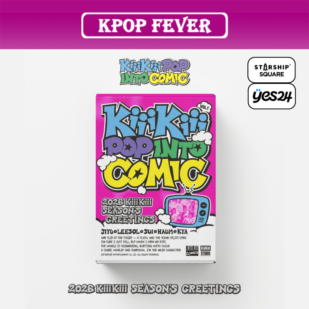 KiiiKiii [KiiiKiii POP INTO COMIC] 2026 Season’s Greetings