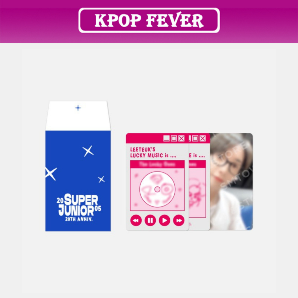 SUPER JUNIOR [20TH ANNIVERSARY] OFFICIAL MD / LUCKY CARD SET
