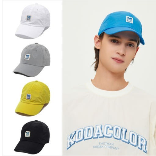 [Kodak] หมวกเบสบอลผ้าฝ้าย หลากหลายสี สำหรับทุกเพศ สวมใส่สบายตลอดวัน