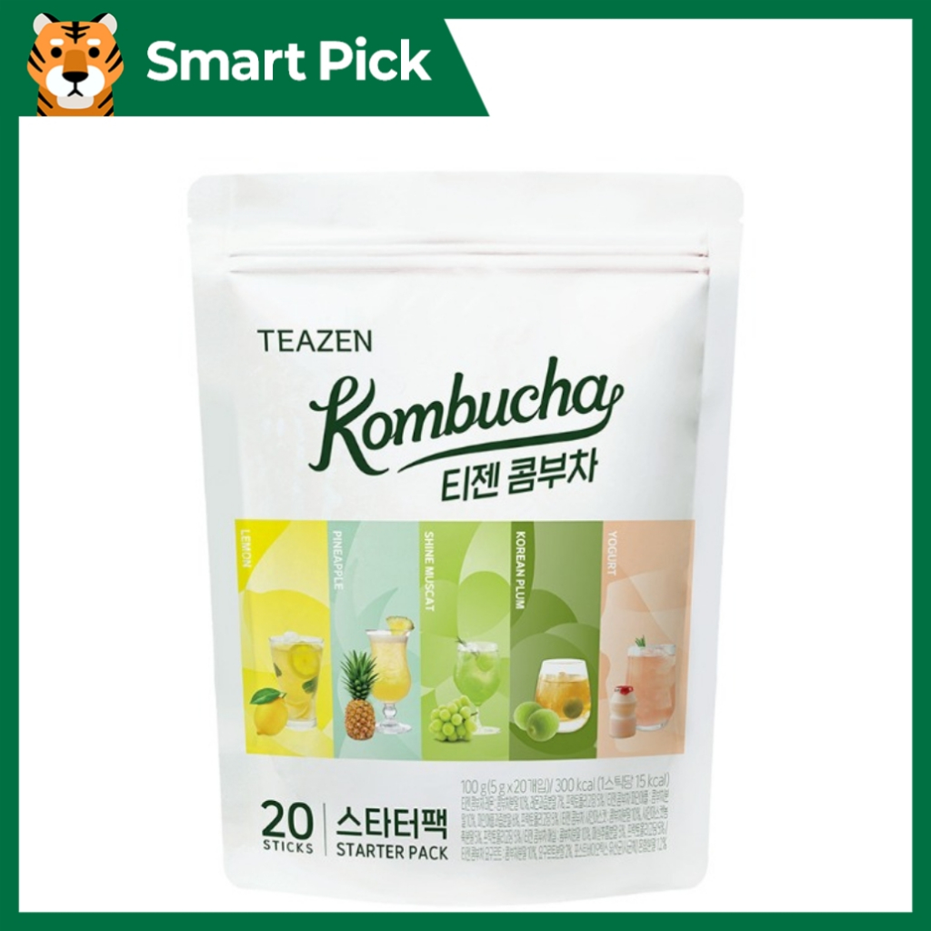 TEAZEN Kombucha Starter Pack (20 แท่ง)