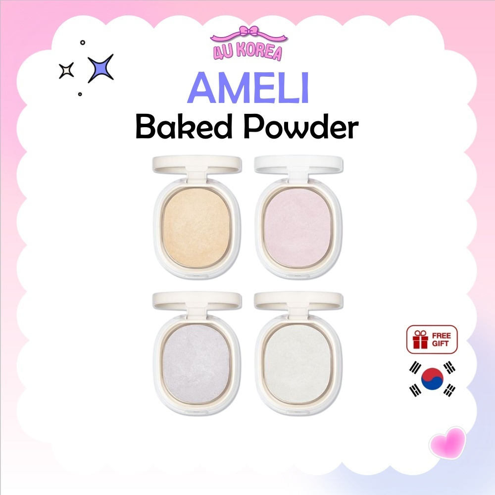 AMELI Baked Powder 4 ชนิด 6.2g / K-BEAUTY