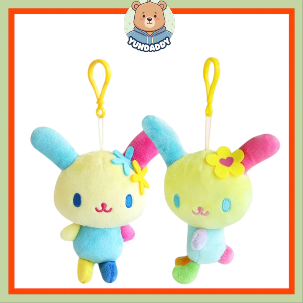 [SANRIO] Usahana Plush Bag Charm Flower/Heart Usahana พวงกุญแจ
