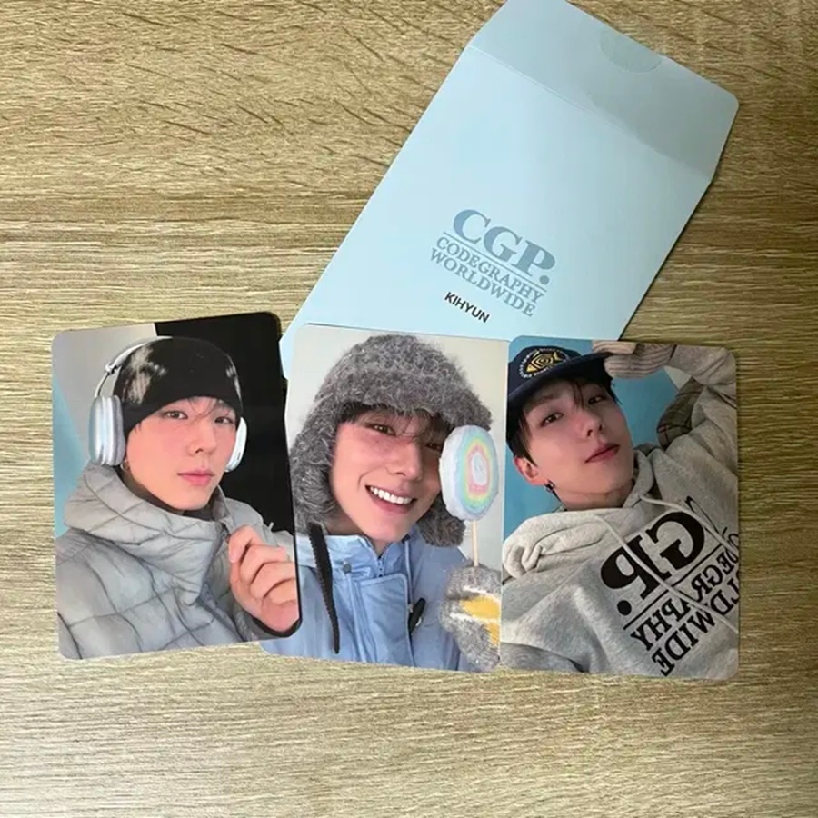 MONSTA X KIHYUN x CGP โปรโมชั่น PHOTOCARD SET - 25 NOV