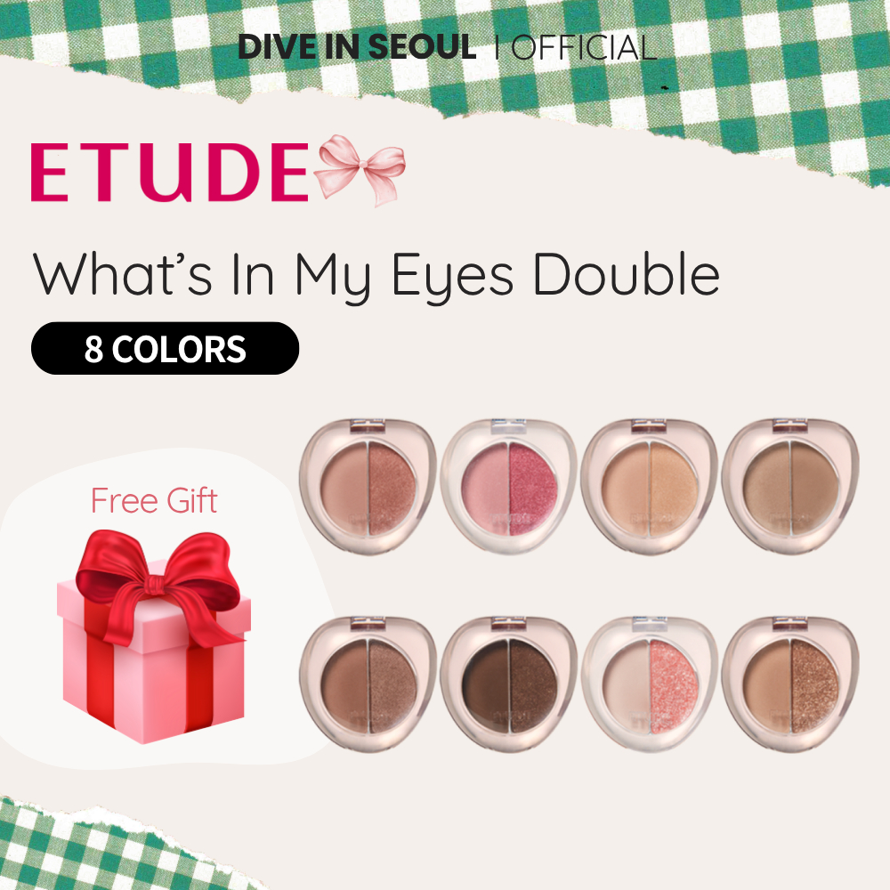 [ETUDE] What's In My Eyes Double – 8 สี / 2g