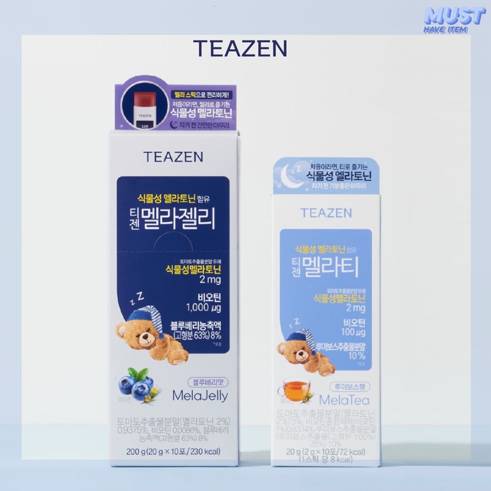 TEAZEN MelaJelly 10p, TEAZEN MelaTea 10p