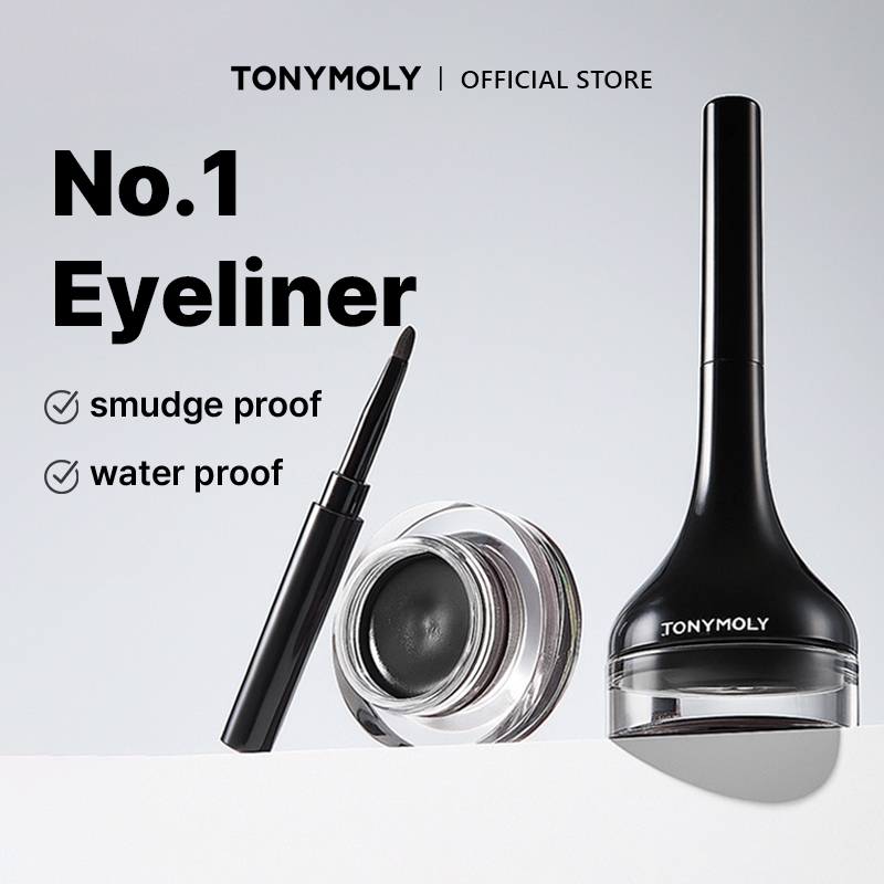 TONYMOLY Perfect Back Gel Eyeliner4g รวมแปรง ติดทนนาน