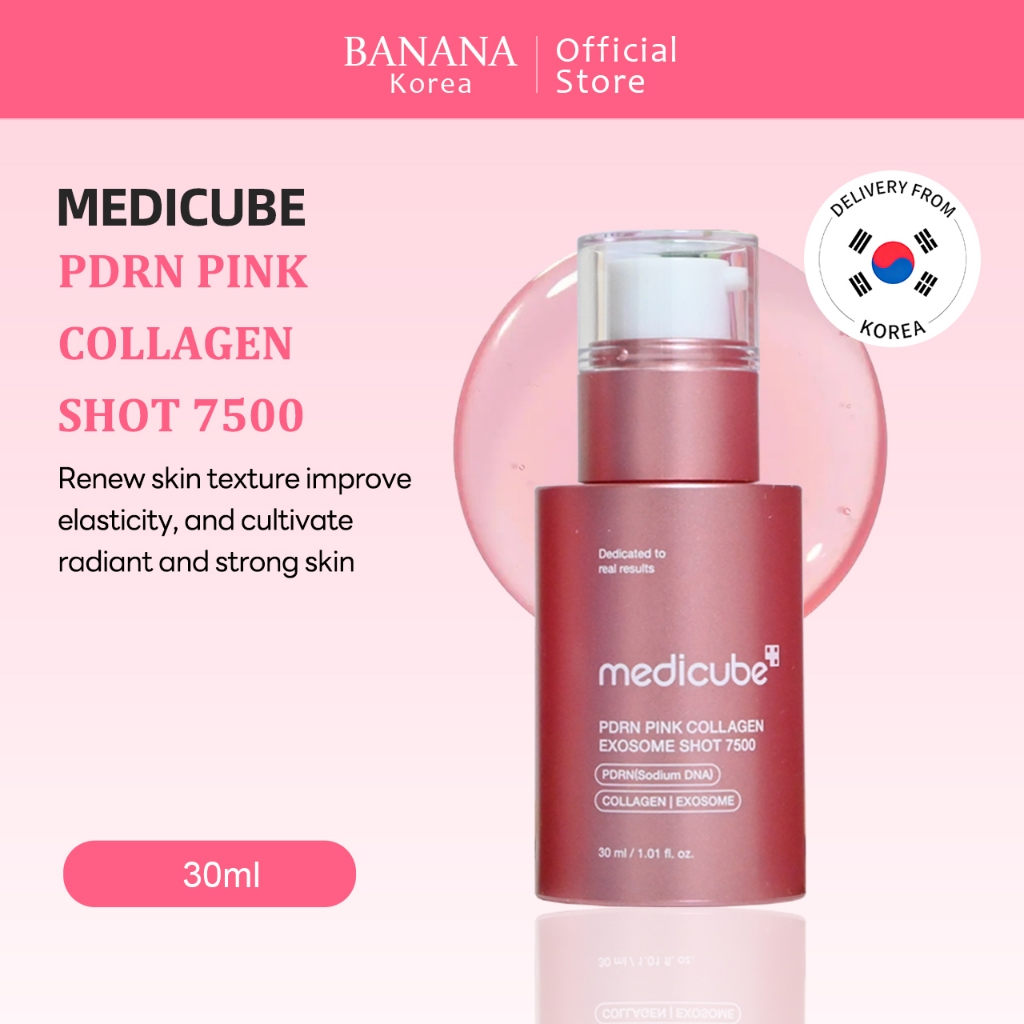 [MEDICUBE] PDRN PINK COLLAGEN EXOSOME SHOT 7500 30ml