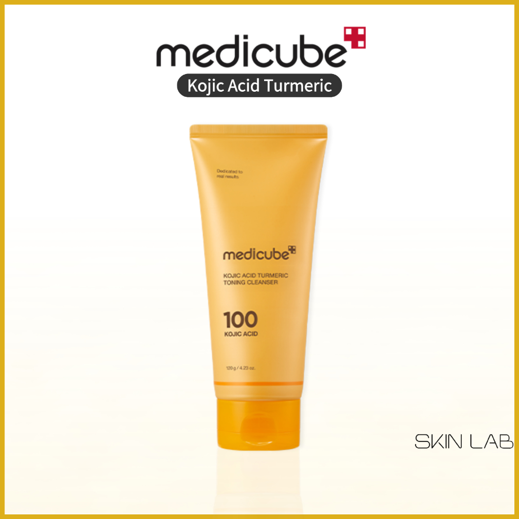 [medicube] Kojic Acid Turmeric Vita Whip Cleanser 120ml วิปโฟมล้างหน้าขมิ้นและโคจิกแอซิด