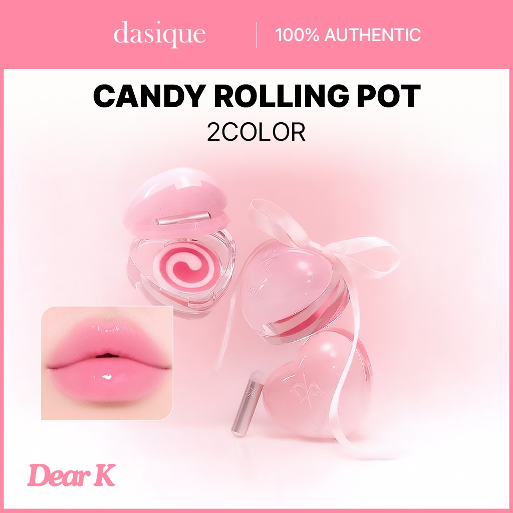 [dasique] หม้อกลิ้งขนม 6g | 2สี | ลิปทินท์