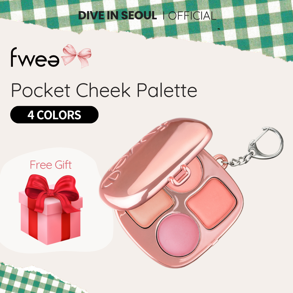 [FWEE] Pocket Cheek Palette – 4 สี / 9.6g