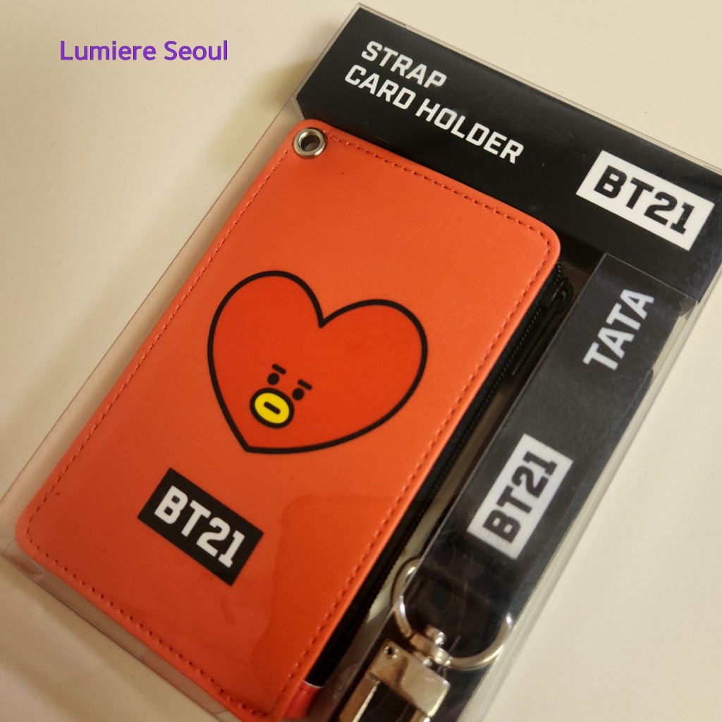 BT21 TATA ซองใส่บัตรแบบสายคล้อง (2019 Official)