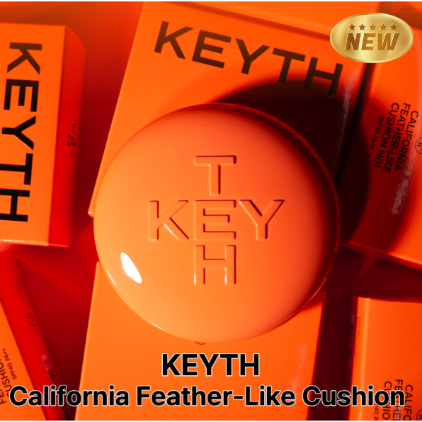 KEYTH California Feather-Like Cushion 14g – Feather Light Semi Matte และ All Day Fresh