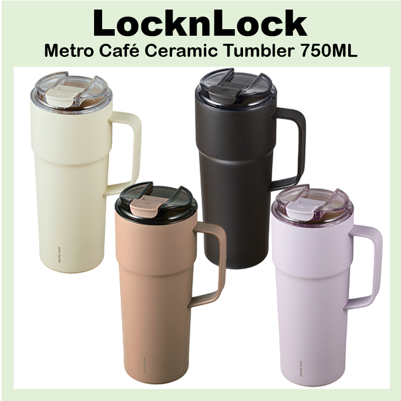 [LocknLock] Metro Cafe Ceramic Tumbler 750ML