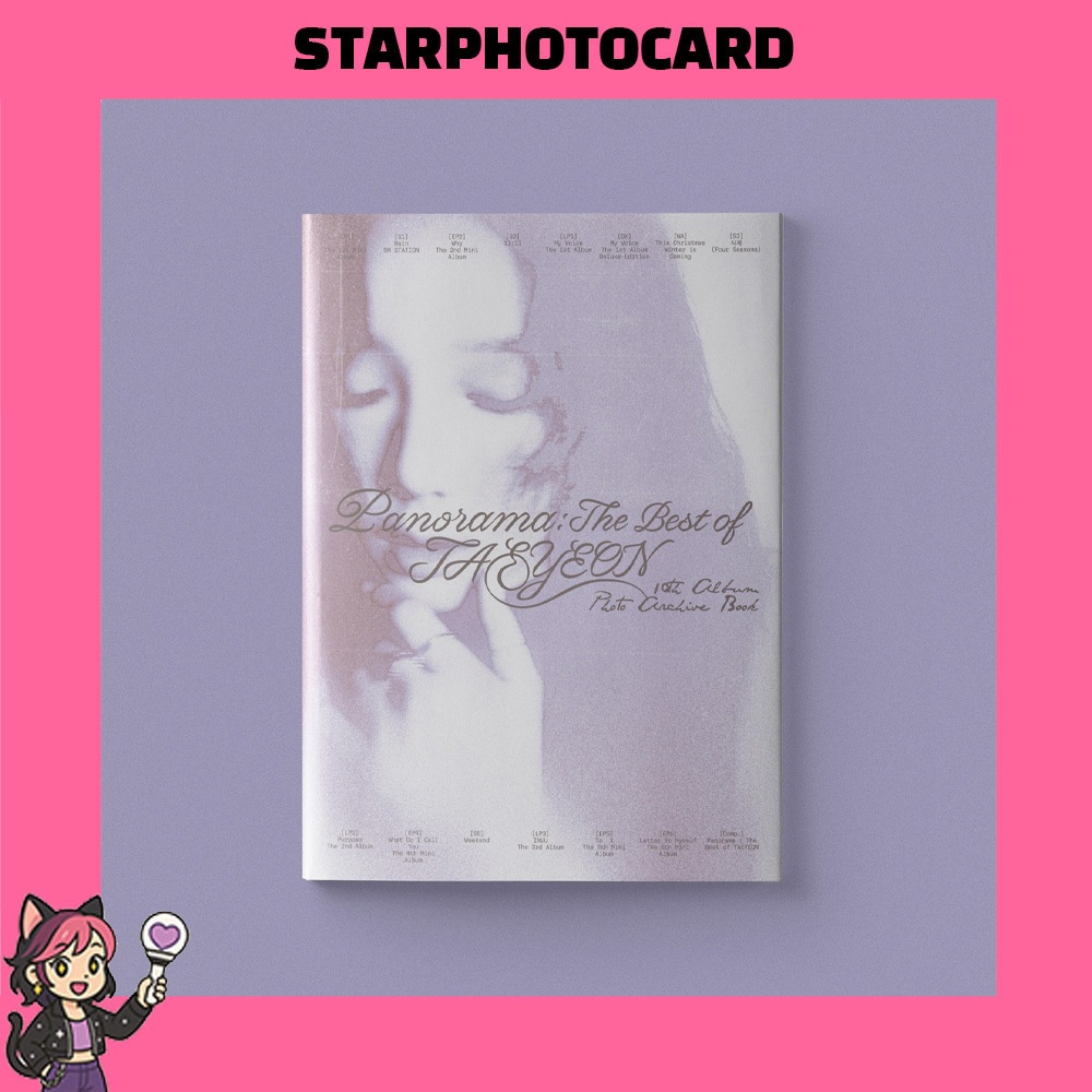 [READY STOCK] TAEYEON - ALBUM Panorama : The Best of TAEYEON ARCHIVE BOOK Ver.