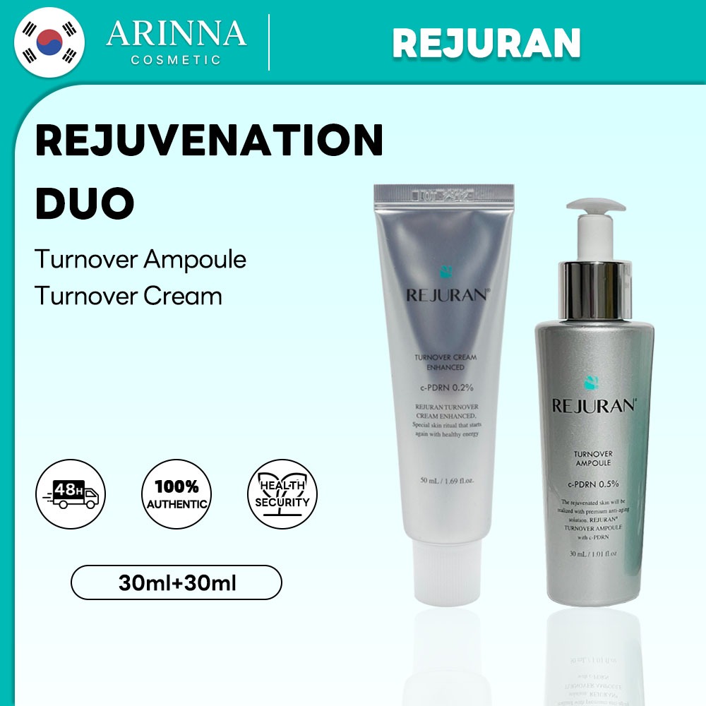 [REJURAN] Rejuvenation Duo (Turnover Ampoule +Turnover Cream Enhanced)