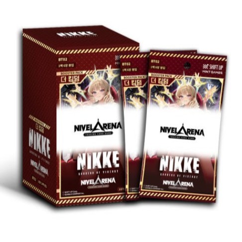 เกาหลี เกาหลี   การ์ด NIKKE Goddess Of Victory NIVEL ARENA The Kingdom Booster Box / Eternal Return- Matsuri / Epic 7 วันเย็นรุนแรง ราคา ถูกที่สุด ดีลบีเคเค แกลเลอรีภาพที่ 3
