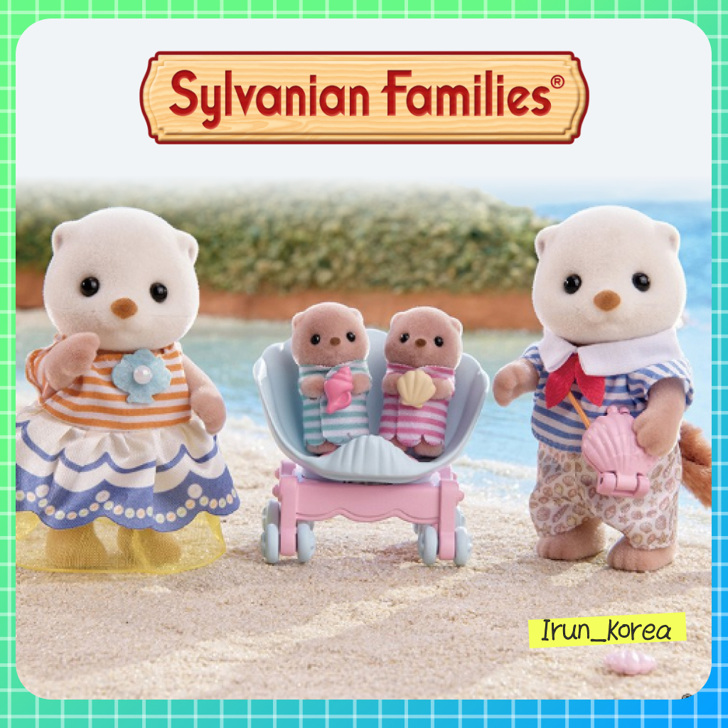 [Sylvanian Families] ชุดฟิกเกอร์ Sylvanian Families Otter Family