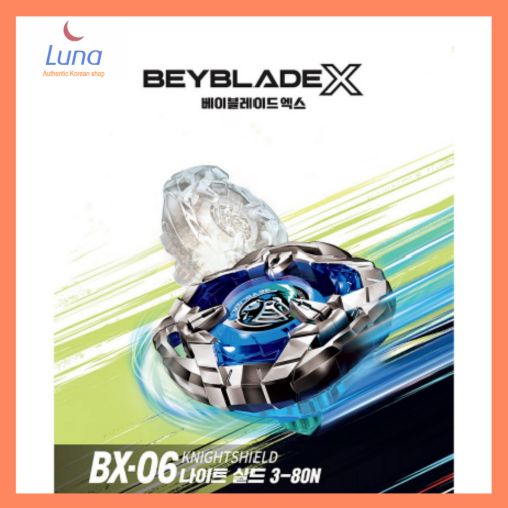 Beyblade X BX-06 Booster Knight Shield 3-80N