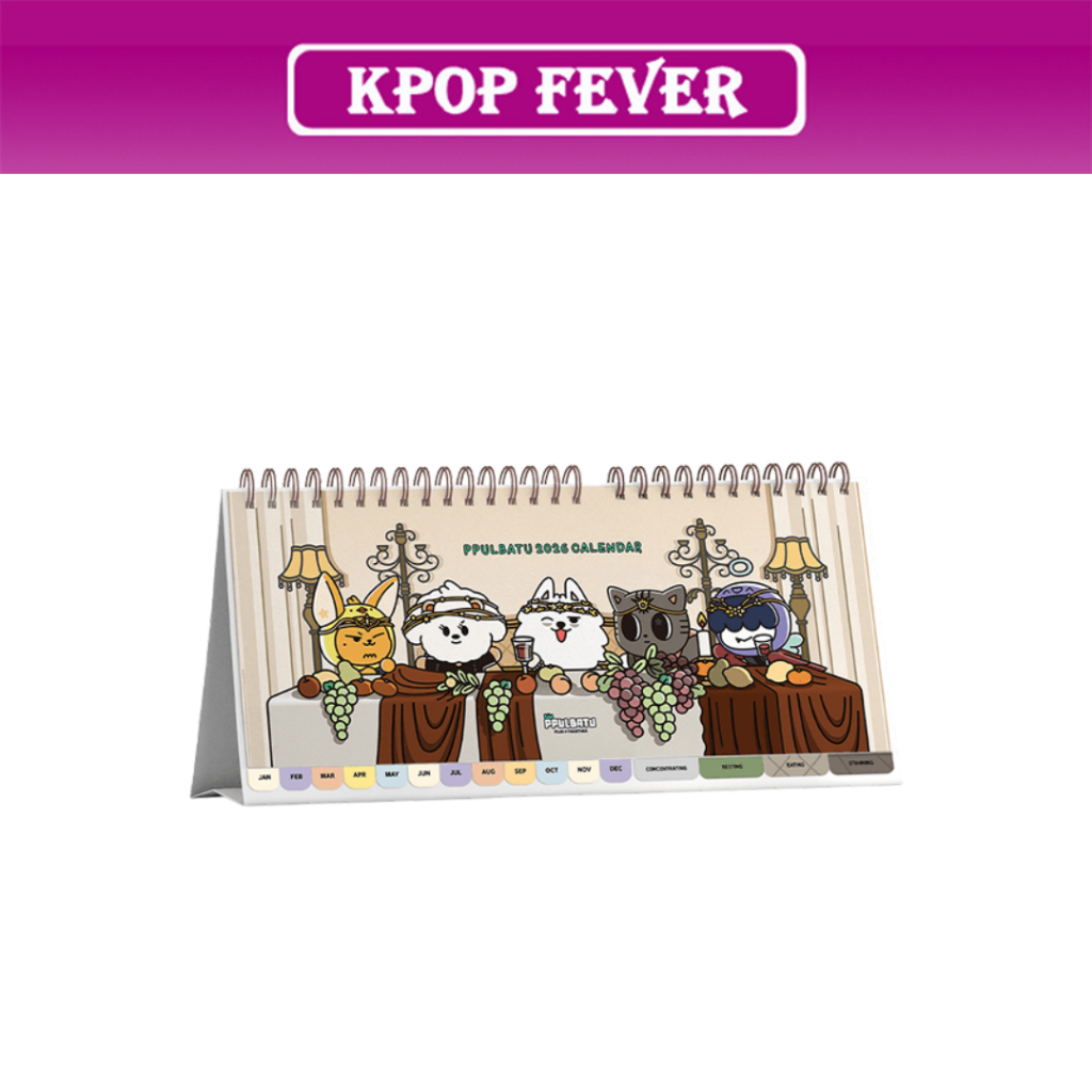 TOMORROW X TOGETHER (TXT) PPULBATU 2026 CALENDAR