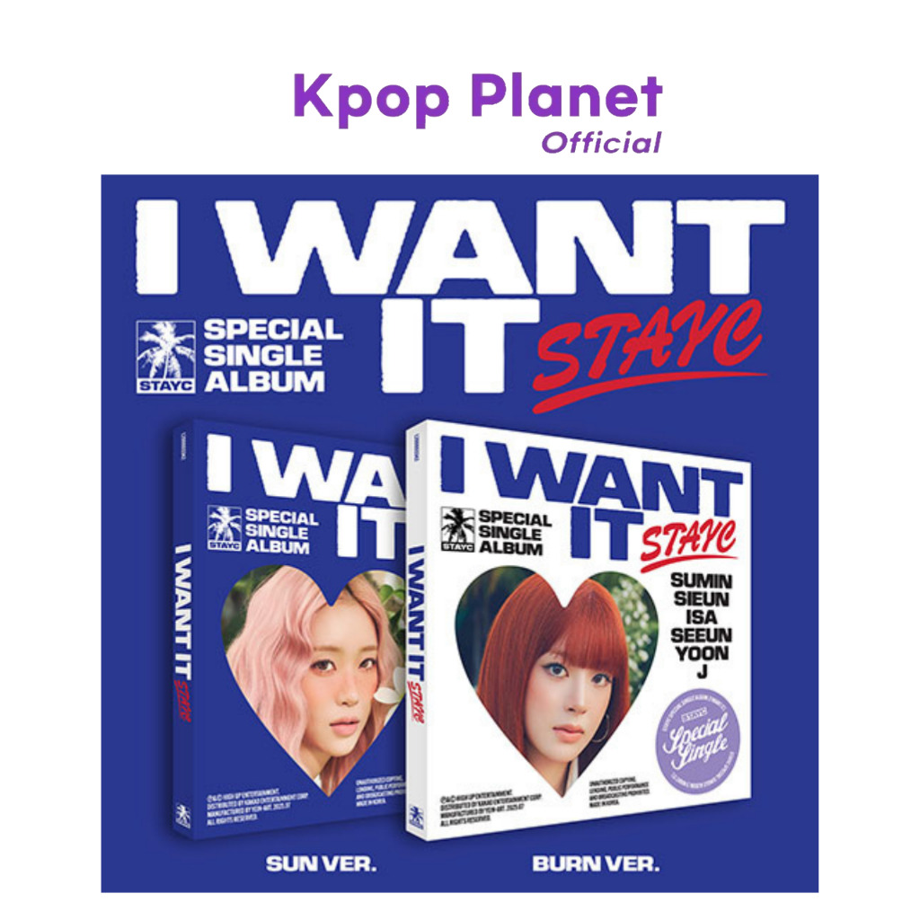 STAYC - Special Single Album [I WANT IT]