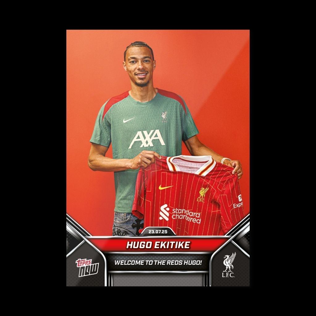 Hugo Ekitike - 2024-25 Liverpool Topps NOW - การ์ด 2