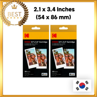 [KODAK] 4PASS Film Cartridge 2.1 x 3.4 Inches 30 Sheets 1 Bo…