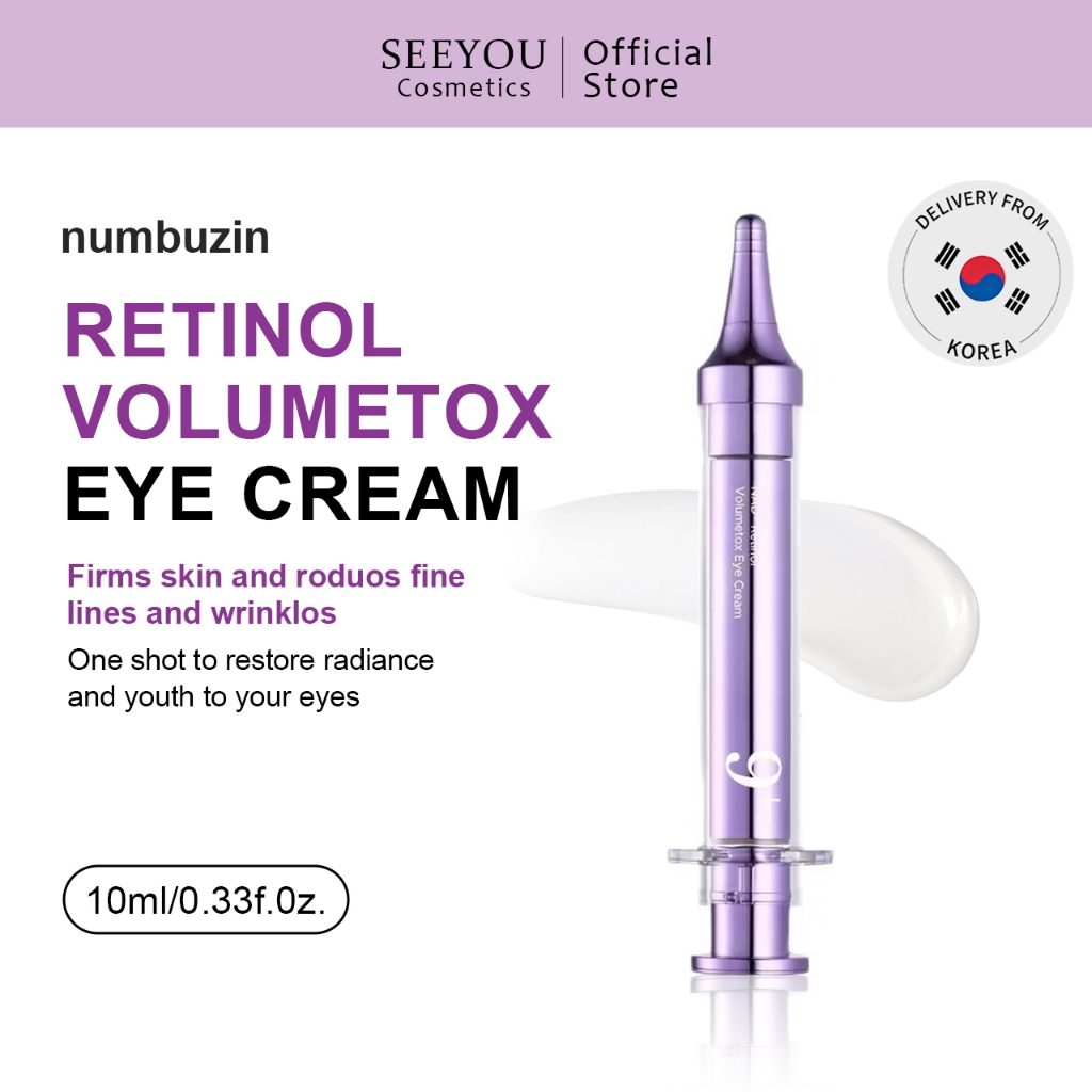[Numbuzin] No.9 NAD+ Retinol Volumetox Eye Cream 10ml