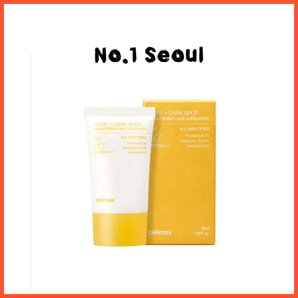 Celimax Pore+Dark Spot Brightening Care Sunscreen 50ml