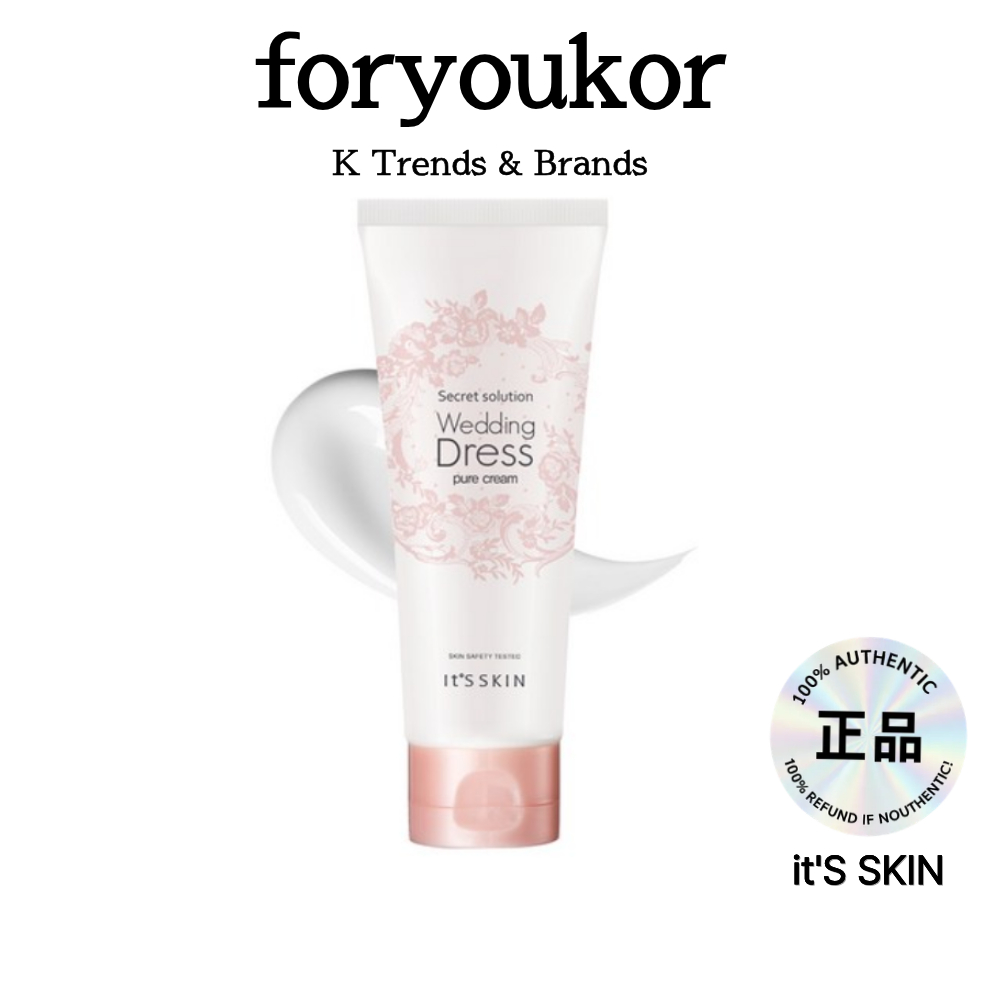 Its Skin Secret Solution Wedding Dress Pure Cream 100ml, แต่งหน้า Eunbi Kwon, สินค้า Celeb