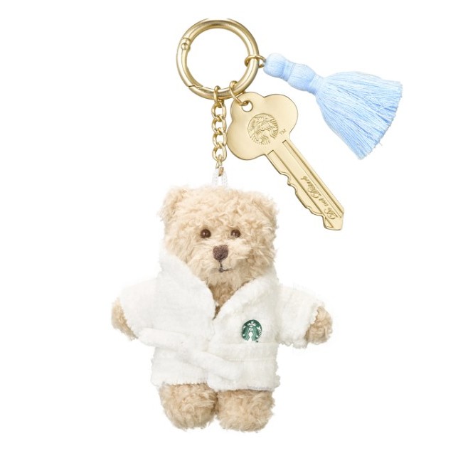 [STARBUCKS KOREA] 2024 Hotel Collection Robe Bearista พวงกุญแจ
