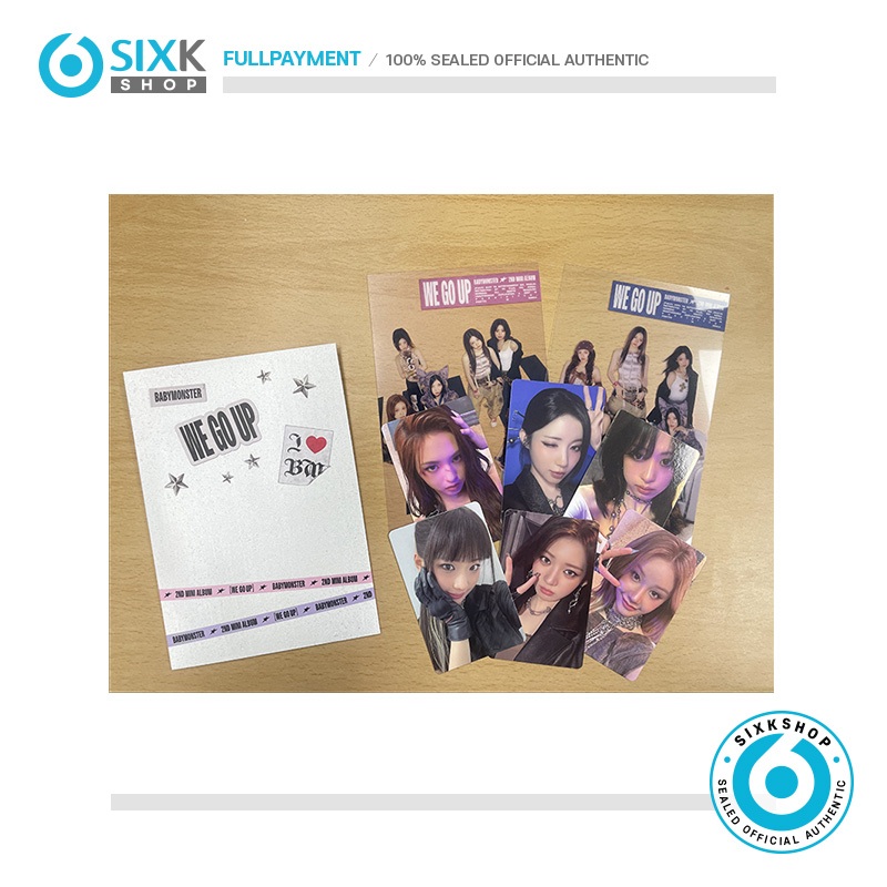 ( FIRST EDITION POB ONLY ) BABYMONSTER 2nd MINI ALBUM [ WE GO UP ]