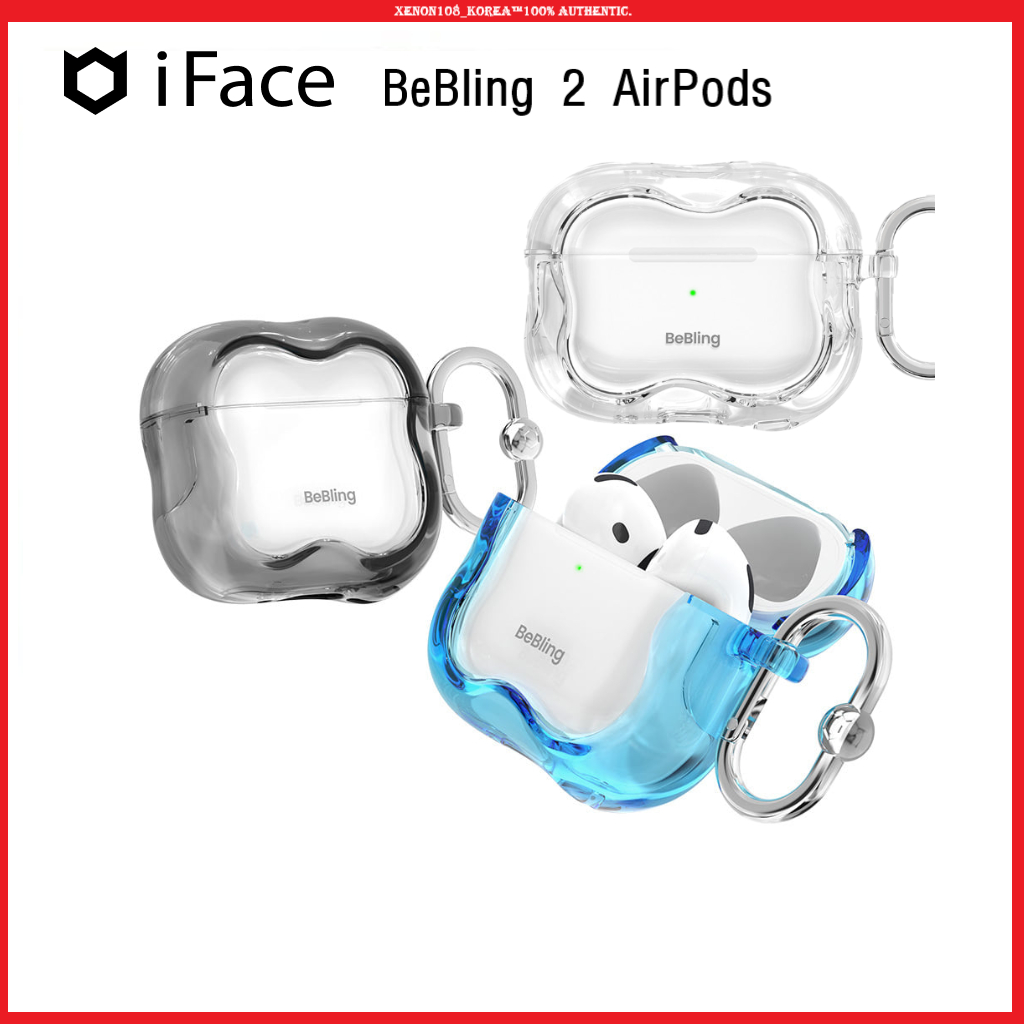 (iFACE) BeBling 2 AirPods Wave Case สําหรับ AirPods 4th / AirPods Pro 2 / 1st Generation